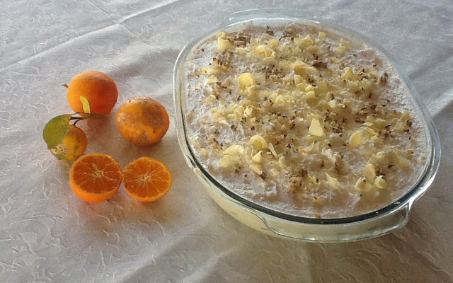 Torta mousse de limão china com chocolate branco e bis laka