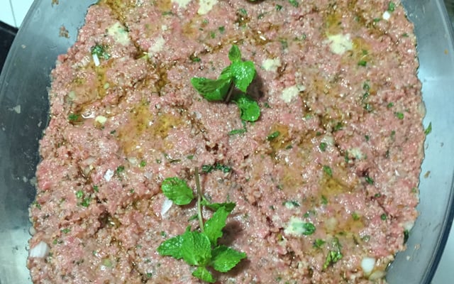 Quibe crú - o verdadeiro prato árabe