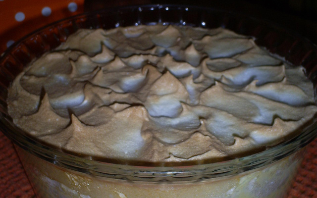 Tortura de abacaxi com coco