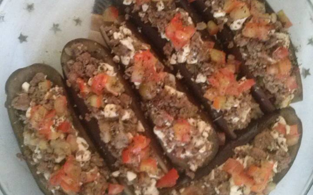 Berinjela recheada