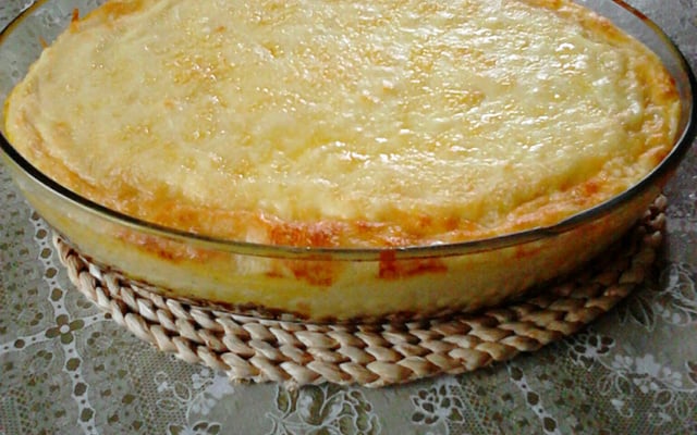 Escondidinho de carne moída