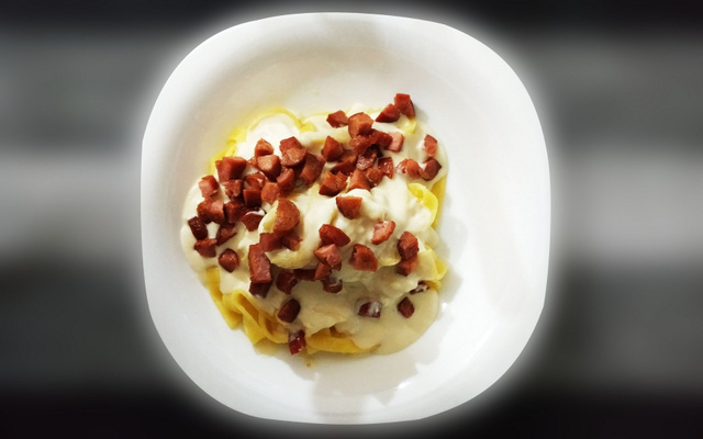 Suflê de couve-flor e frango