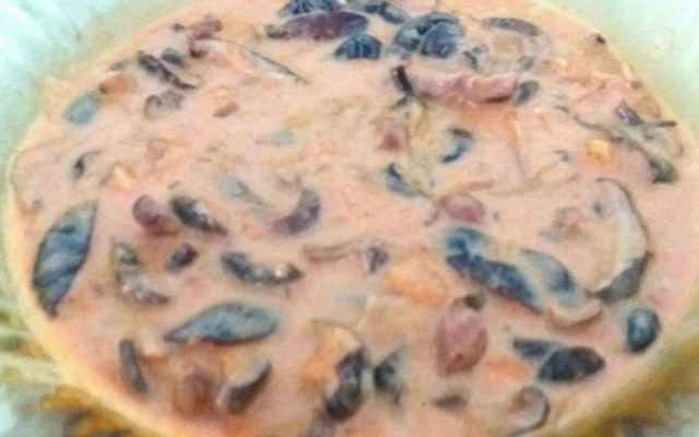 Strogonoff de shiitake (vegano)