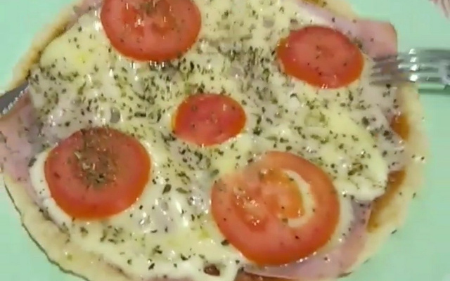 Massa de pizza de frigideira