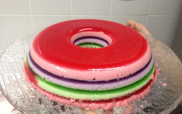 Arco-Iris de Gelatina