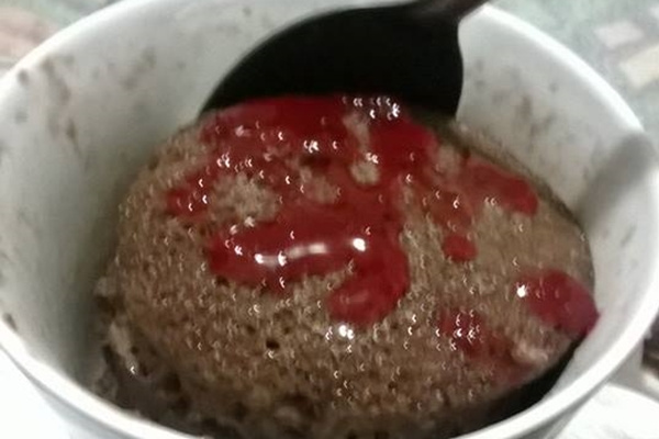 Bolo de Caneca de Chocolate