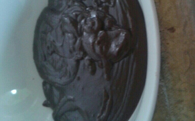 Brigadeiro de colher feito com leite em pó