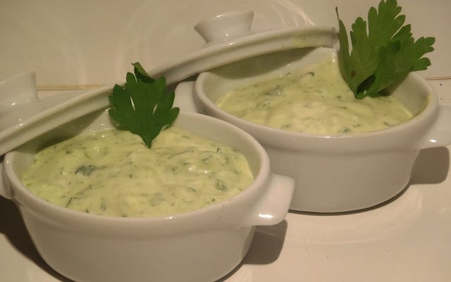 Molho maionese verde
