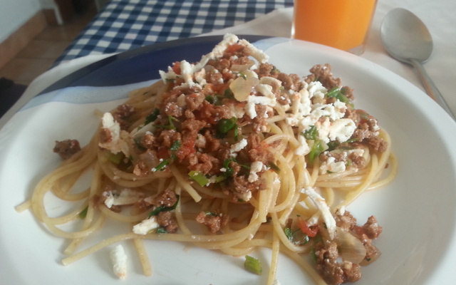 Macarrão integral da Lu