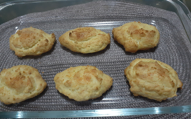 Bolinhos de mandioca de forno