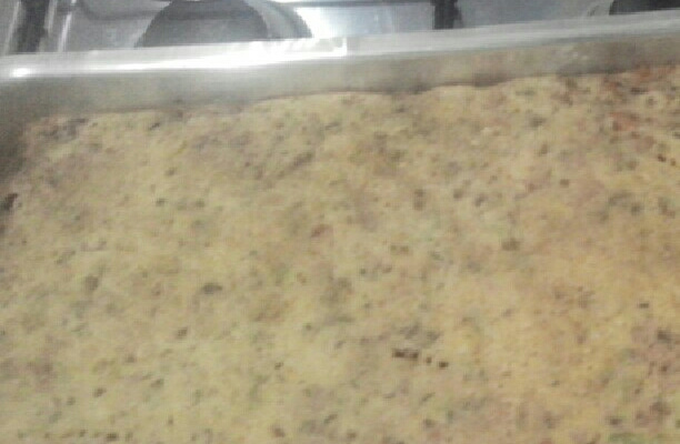 Torta de presunto e mussarela