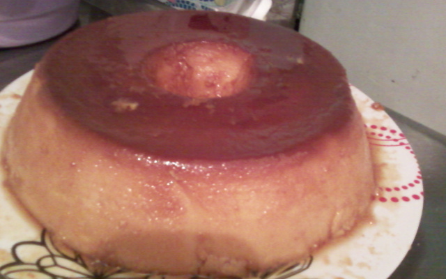 Pudim de milho verde