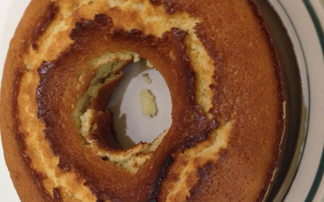 Bolo de trigo fofinho