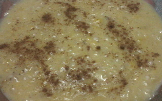 Mingau de tapioca