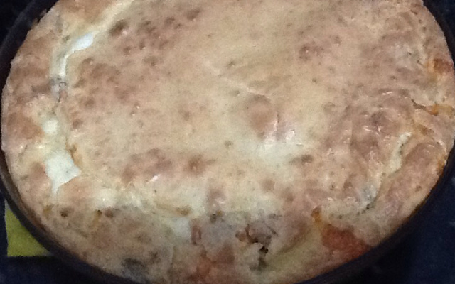 Torta cremosa de atum