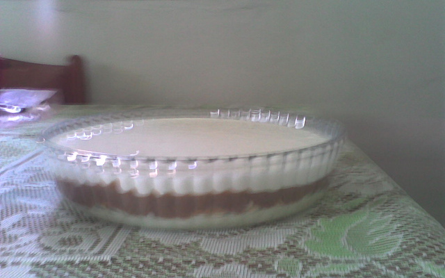 Pavê chocolate versus creme azedinho