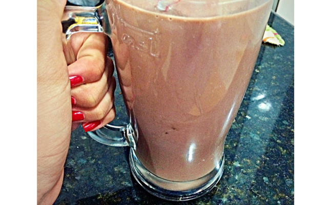 Creme de chocolate - Chocolate quente cremoso