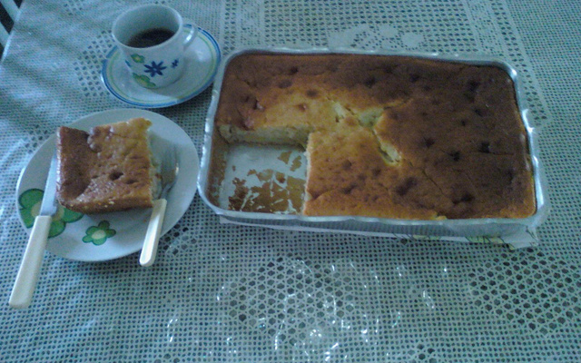 Bolo de banana nanica da Luh