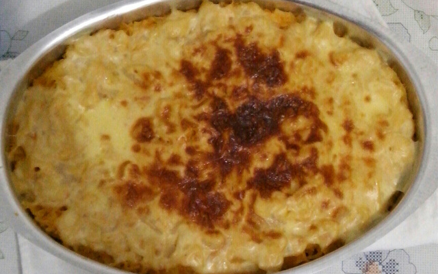 Macarrão com frango