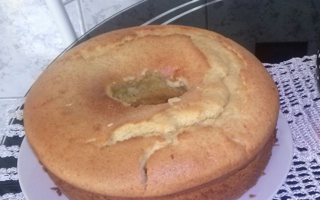 Bolo de fubá superfofo
