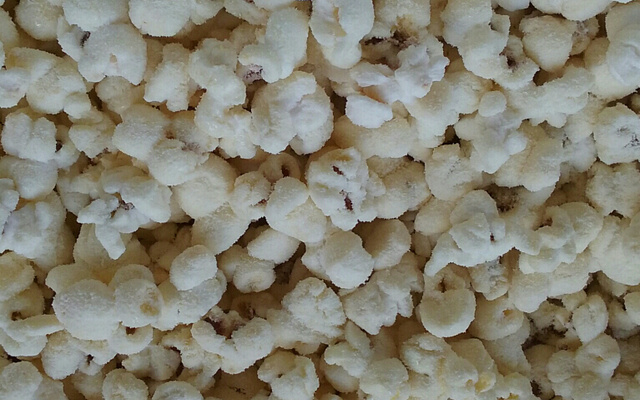 Pipoca com leite ninho