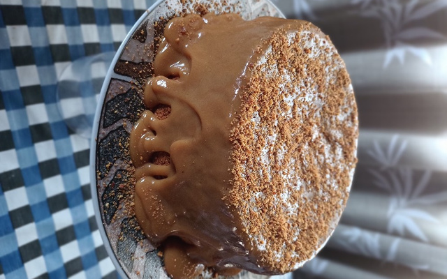 Bolo rápido de amendoim