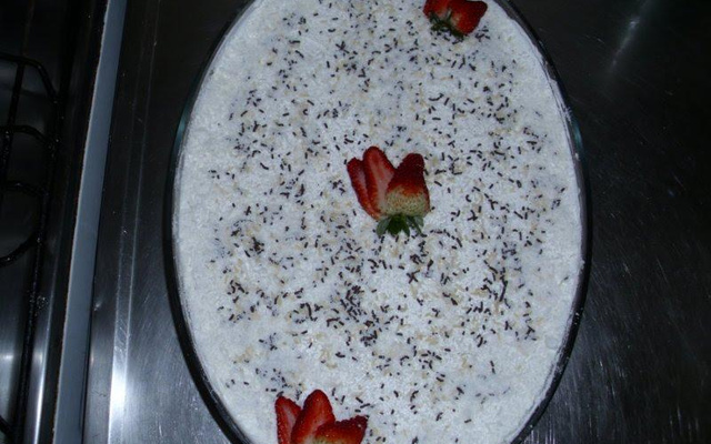 Pavê de bolacha maria