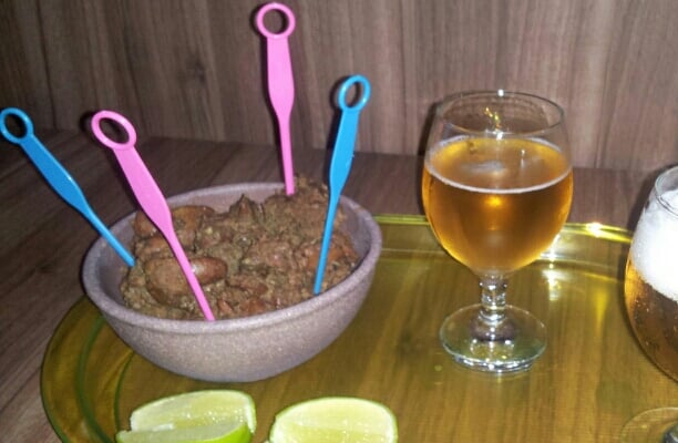 Fígado de galinha apimentado