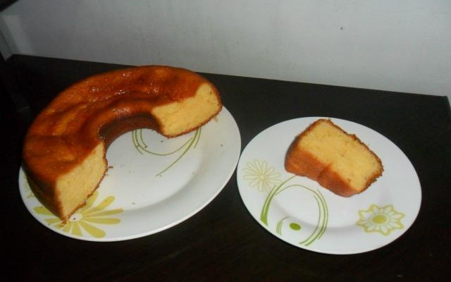 Bolo de fubá da maria Inês