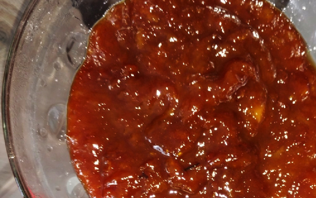 Doce de banana caseiro