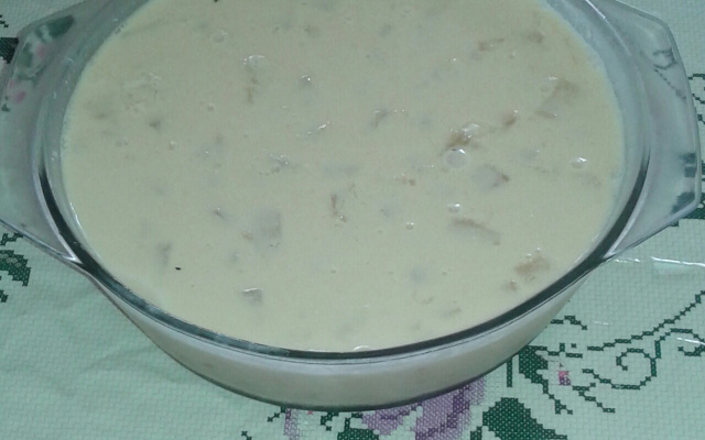 Gelado de abacaxi