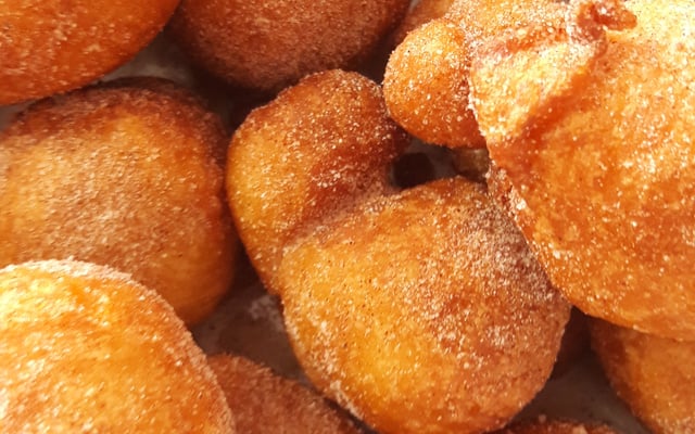 Bolinho de chuva sabor baunilha
