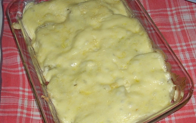 Batata gratinada