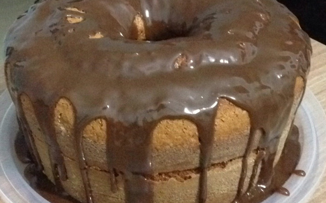 Bolo de chocolate fofinho