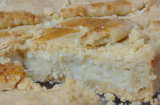 Torta de palmito com massa podre