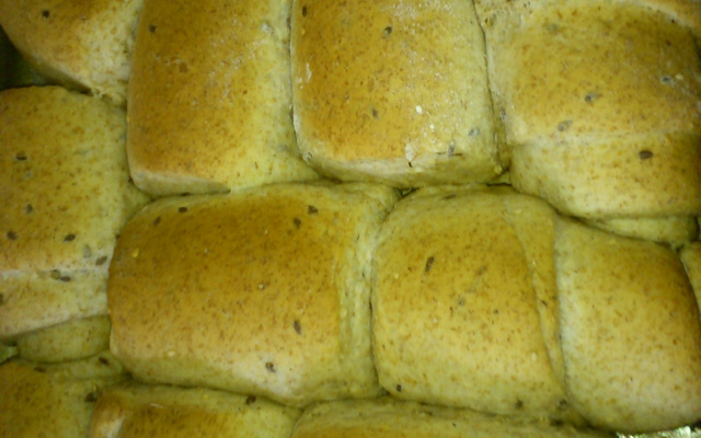 Pão integral de aveia