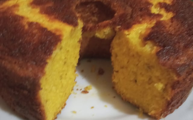 Bolo de milho e fubá sem farinha