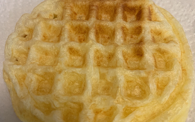 Pão de queijo de sanduicheira