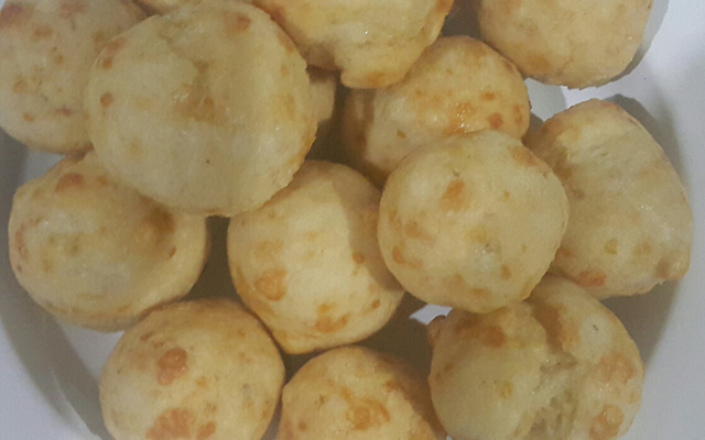 Pão de queijo frito Masterchef