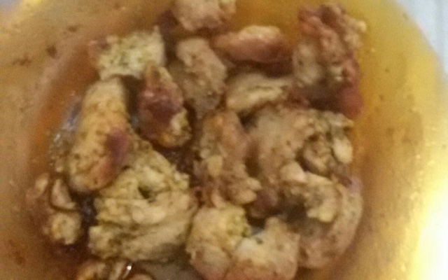 Frango assado de micro-ondas