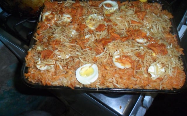 Bolinho de arroz diferente