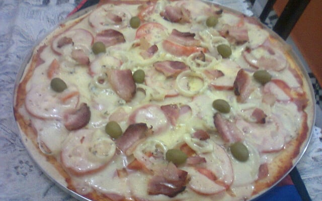 Pizza de liquidificador