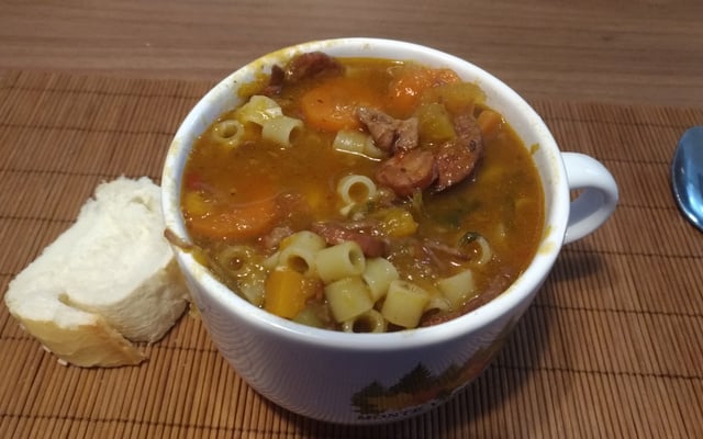 Sopa da vovó do Marcão