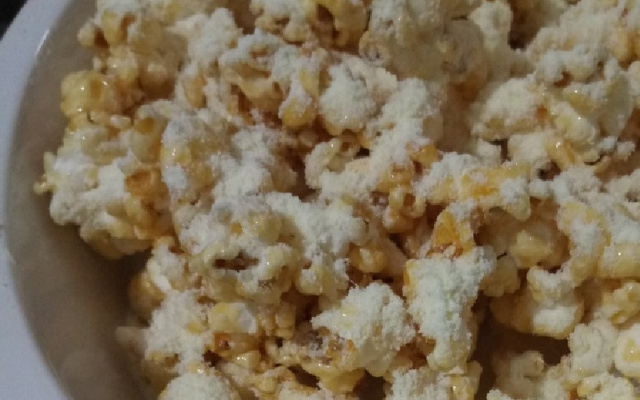 Pipoca doce caramelizada