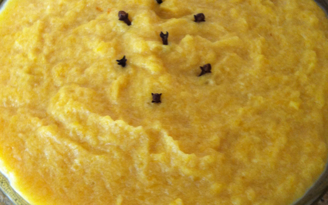 Doce de moranga com coco