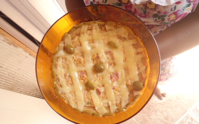 Torta de biscoito cream cracker