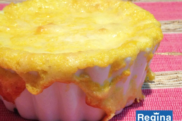 Creme de milho e queijos Regina