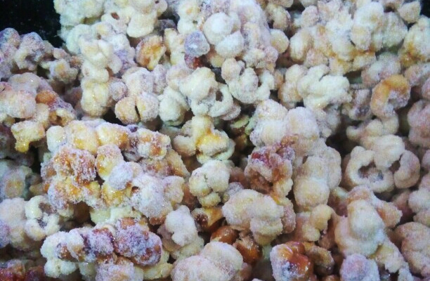 Pipoca com leite ninho