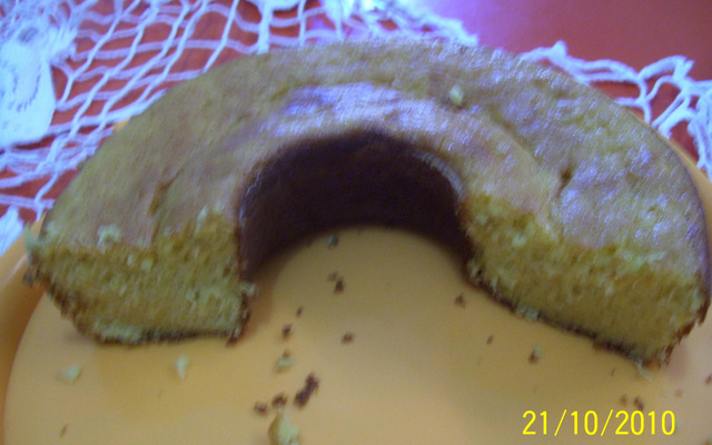 Bolo de milho sem farinha