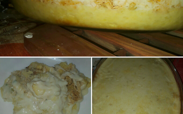 Escondidinho de batata doce